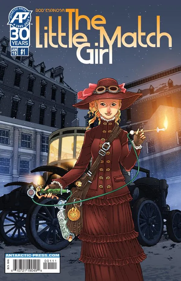Cover of Steampunk Fables: The Little Match Girl #1