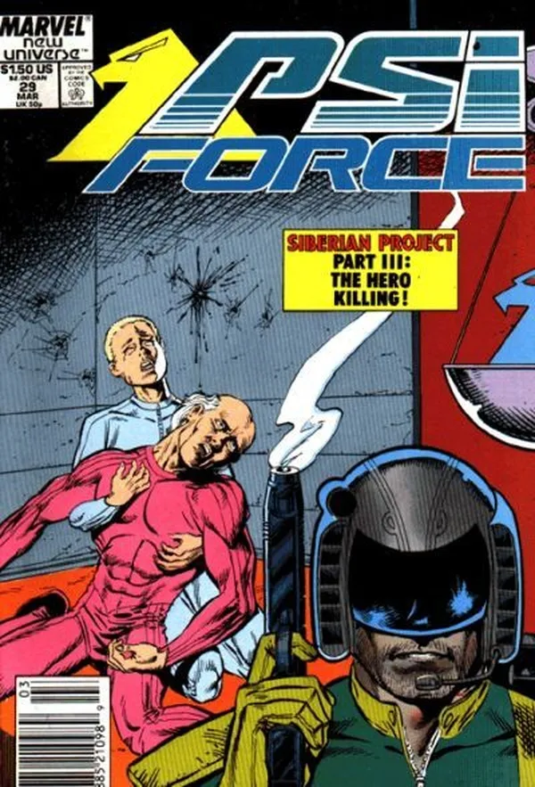 Cover of Psi-Force #29
