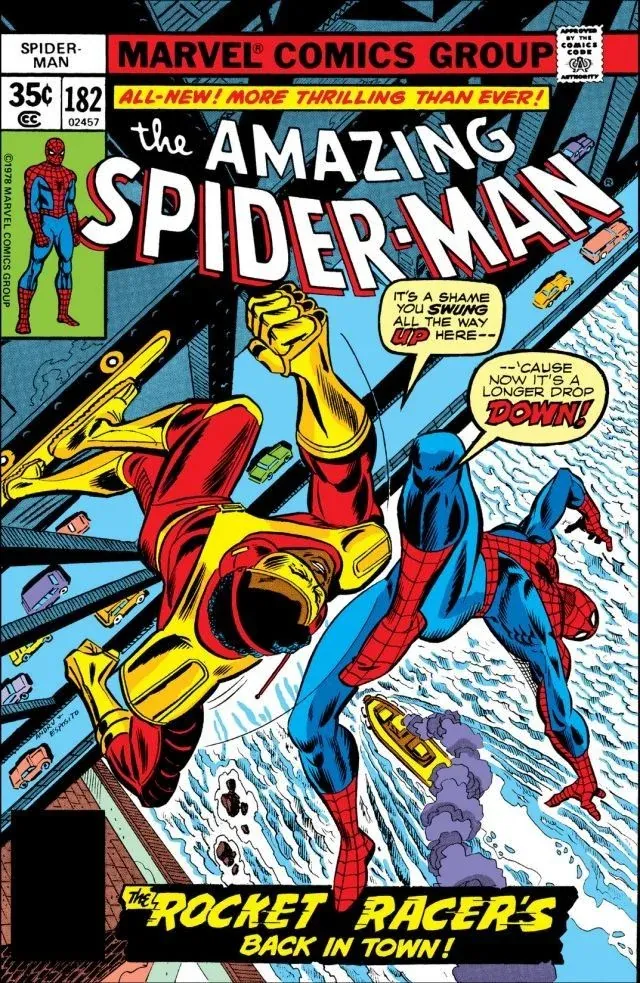 Cover of The Amazing Spider-Man #182