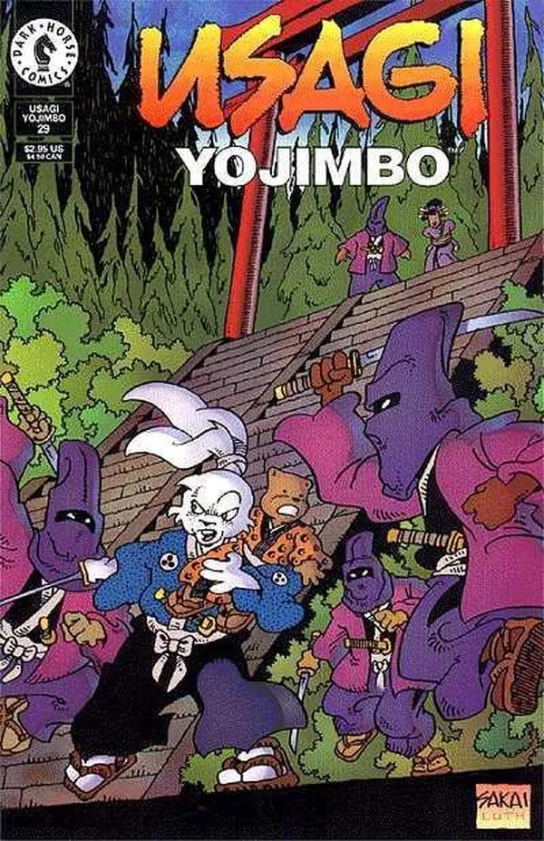 Cover of Usagi Yojimbo #29