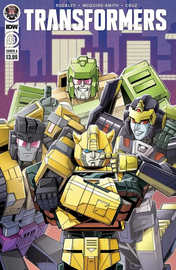 Cover of Transformers #33