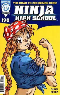 Cover of Ninja High School #190