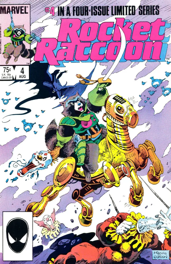 Cover of Rocket Raccoon #4