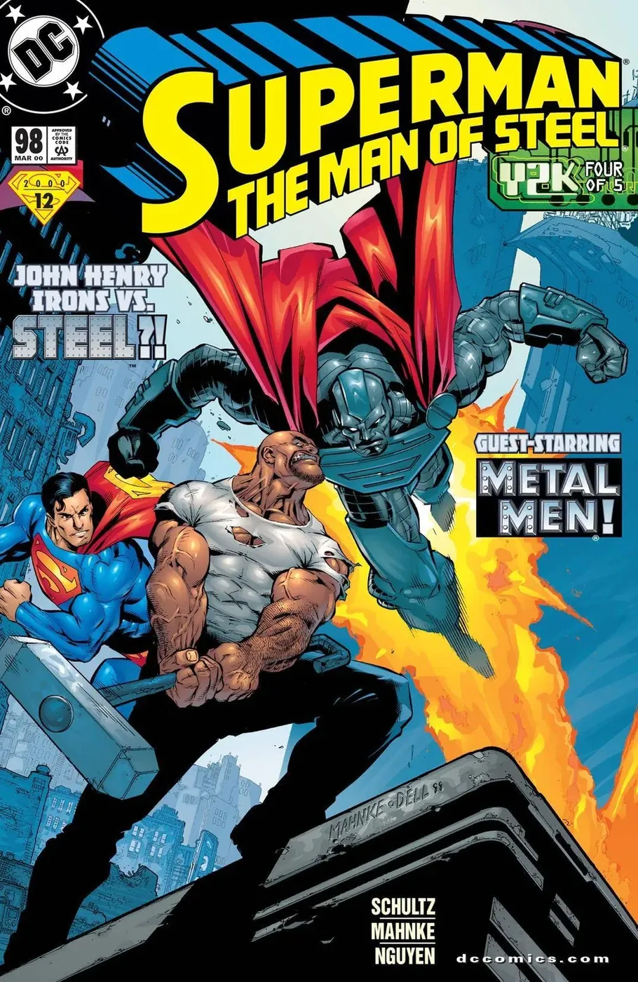 Cover of Superman: The Man of Steel #1