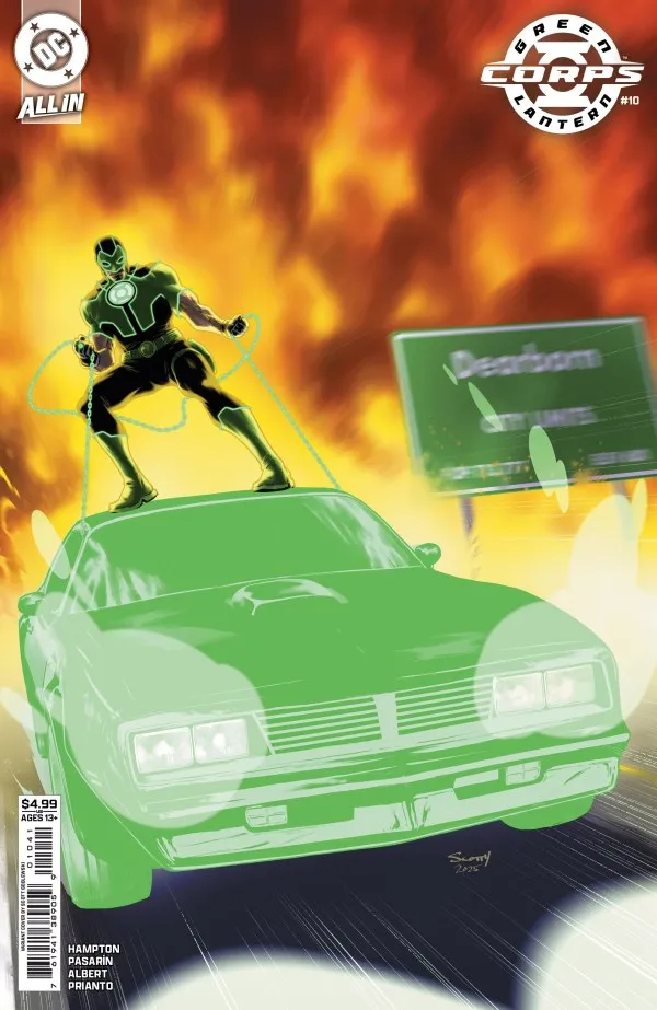 Cover of Green Lantern Corps #10