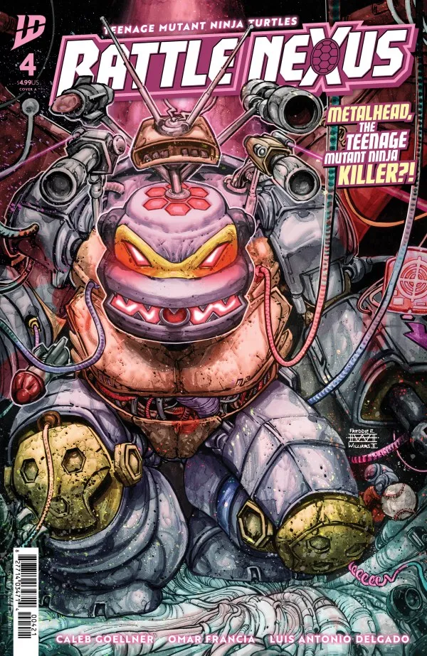 Cover of Teenage Mutant Ninja Turtles: Battle Nexus #4