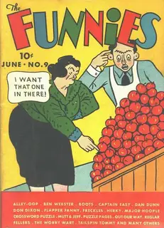 Cover of The Funnies #9