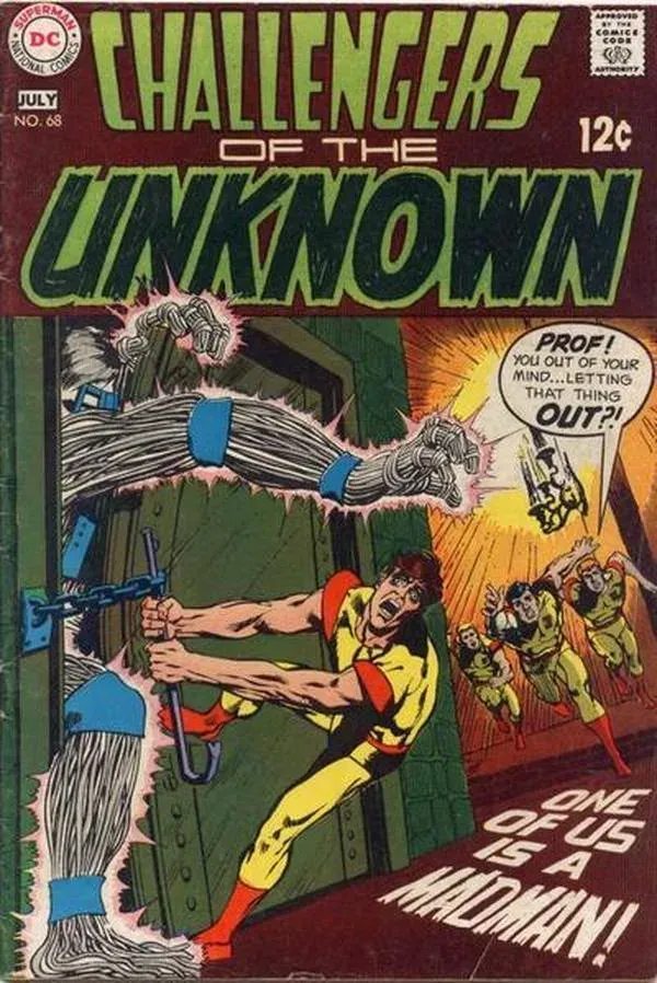Cover of Challengers of the Unknown #68