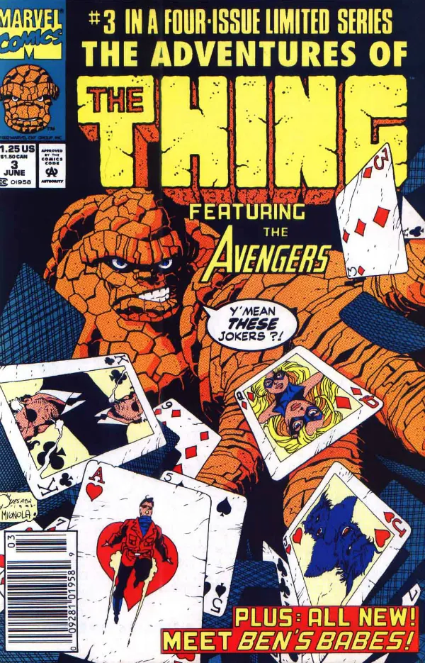 Cover of The Adventures of the Thing #3