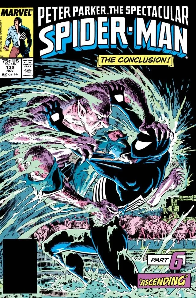 Cover of The Spectacular Spider-Man #132