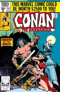 Cover of Conan the Barbarian #114