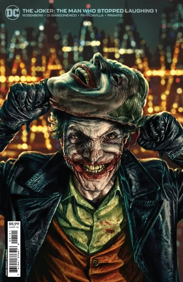Cover of The Joker: The Man Who Stopped Laughing #1