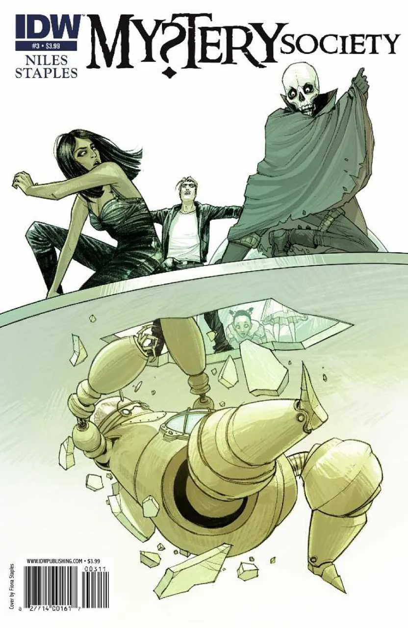 Cover of Mystery Society #3
