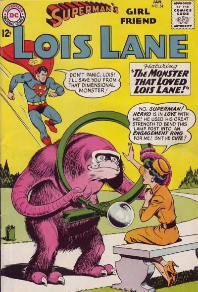 Cover of Superman's Girl Friend, Lois Lane #54