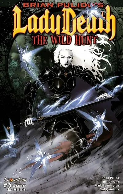 Cover of Brian Pulido's Lady Death: The Wild Hunt #2