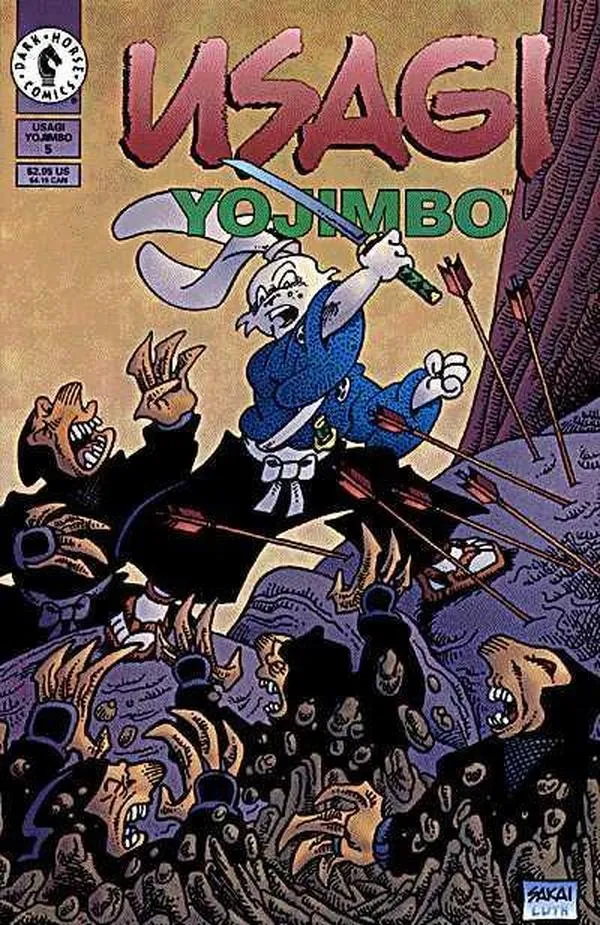 Cover of Usagi Yojimbo #5