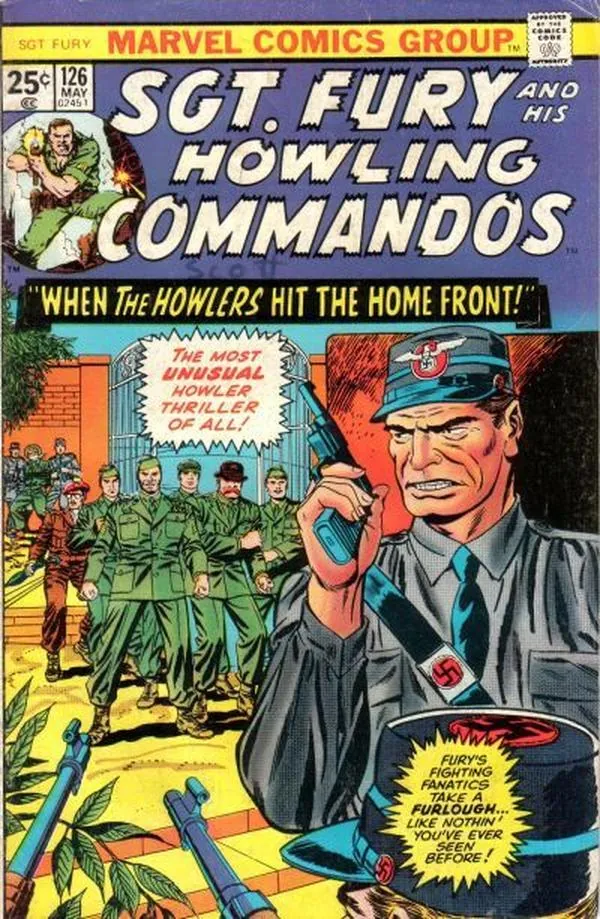 Cover of Sgt. Fury and His Howling Commandos #126