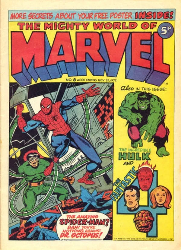 Cover of The Mighty World of Marvel #8