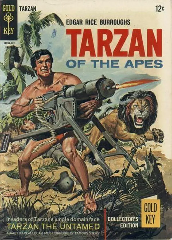 Cover of Edgar Rice Burroughs' Tarzan of the Apes #163