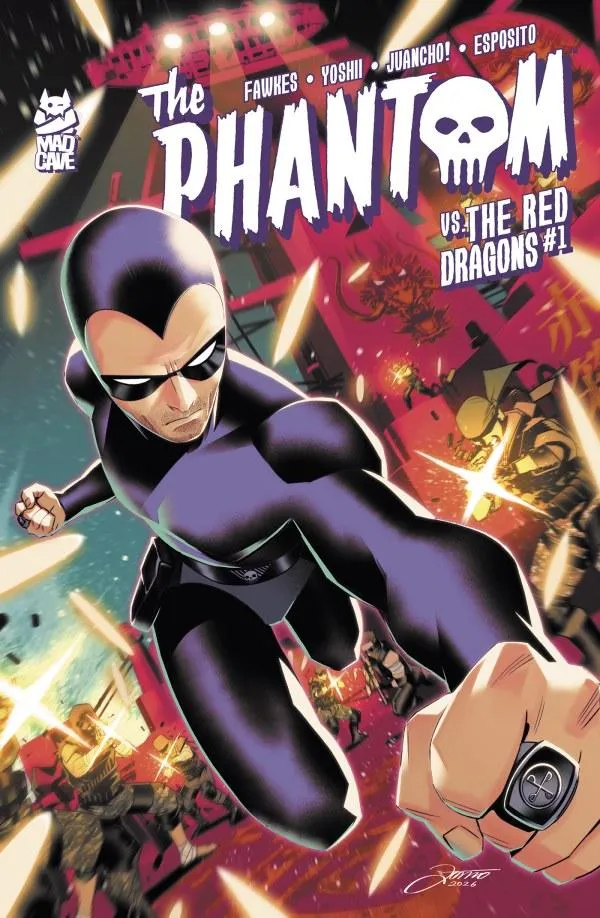 Cover of The Phantom vs. The Red Dragons #1