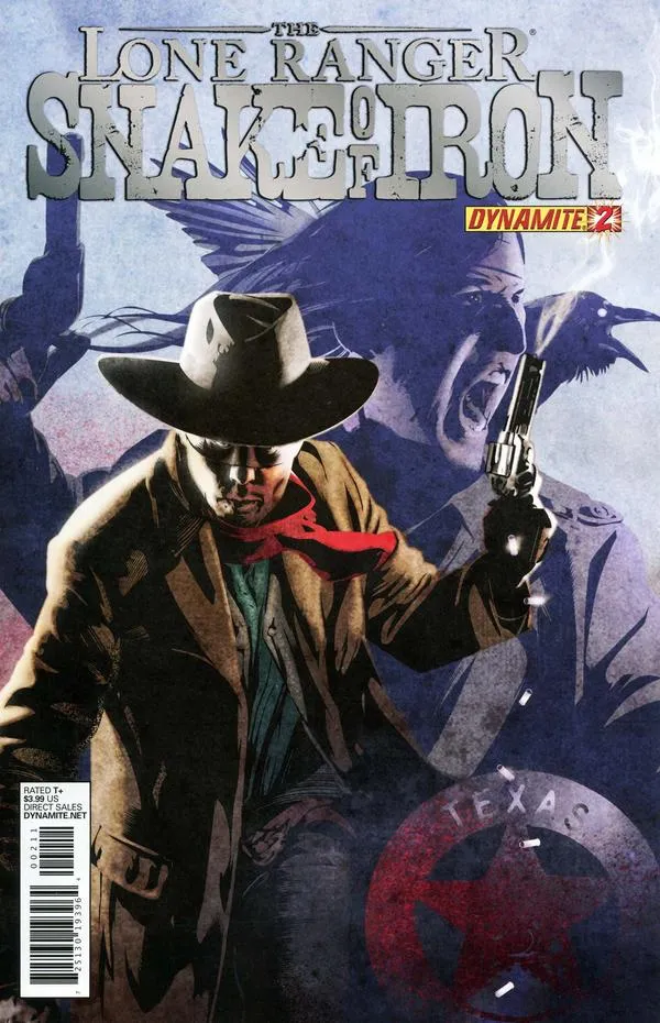 Cover of The Lone Ranger: Snake of Iron #2