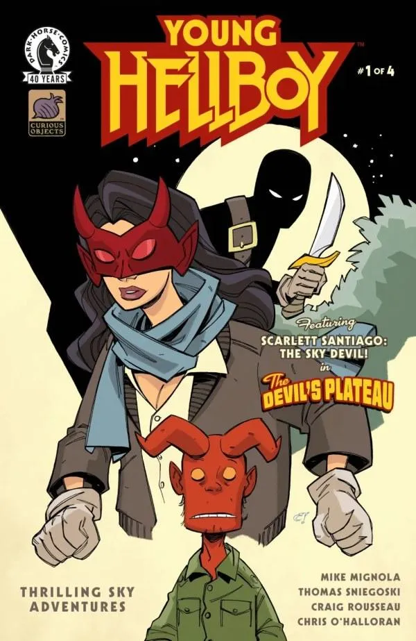 Cover of Young Hellboy: Thrilling Sky Adventures #1
