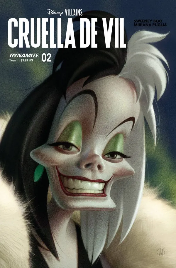 Cover of Disney Villains: Cruella de Vil #2