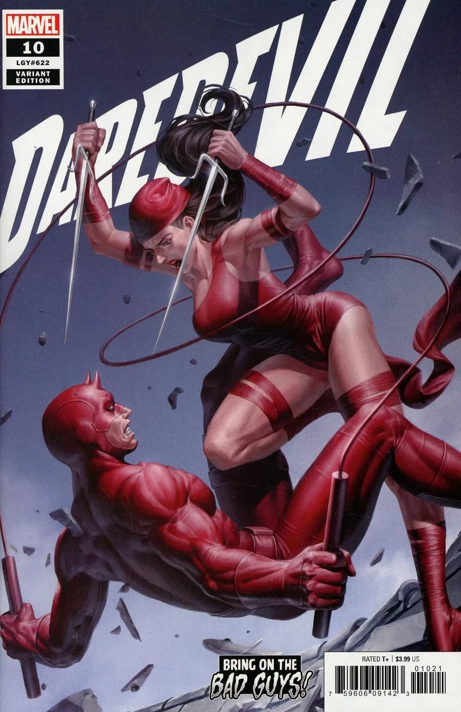 Cover of Daredevil #10 (622)