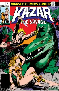 Cover of Ka-Zar the Savage #4