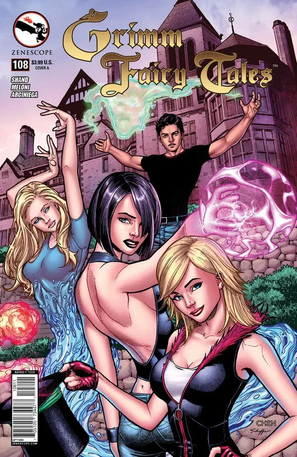 Cover of Grimm Fairy Tales #108