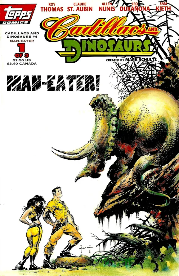 Cover of Cadillacs and Dinosaurs #4