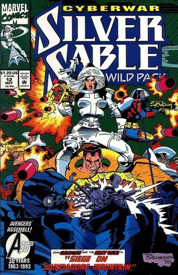 Cover of Silver Sable and the Wild Pack #12