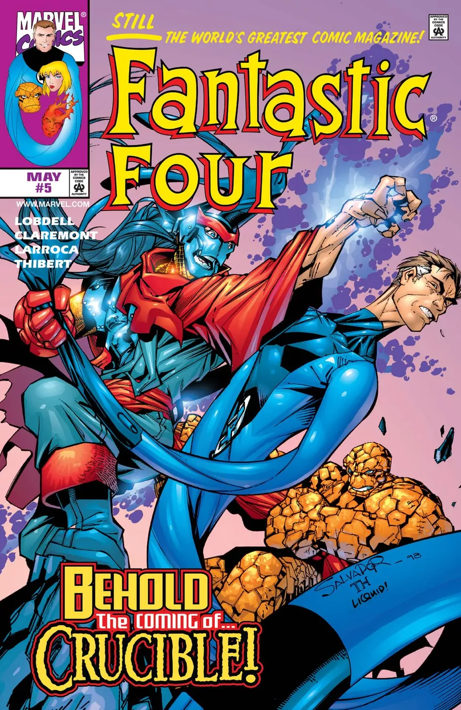 Cover of Fantastic Four #5