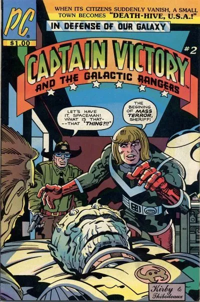 Cover of Captain Victory and the Galactic Rangers #2