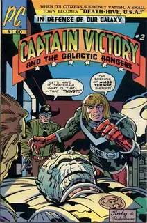 Cover of Captain Victory and the Galactic Rangers #2