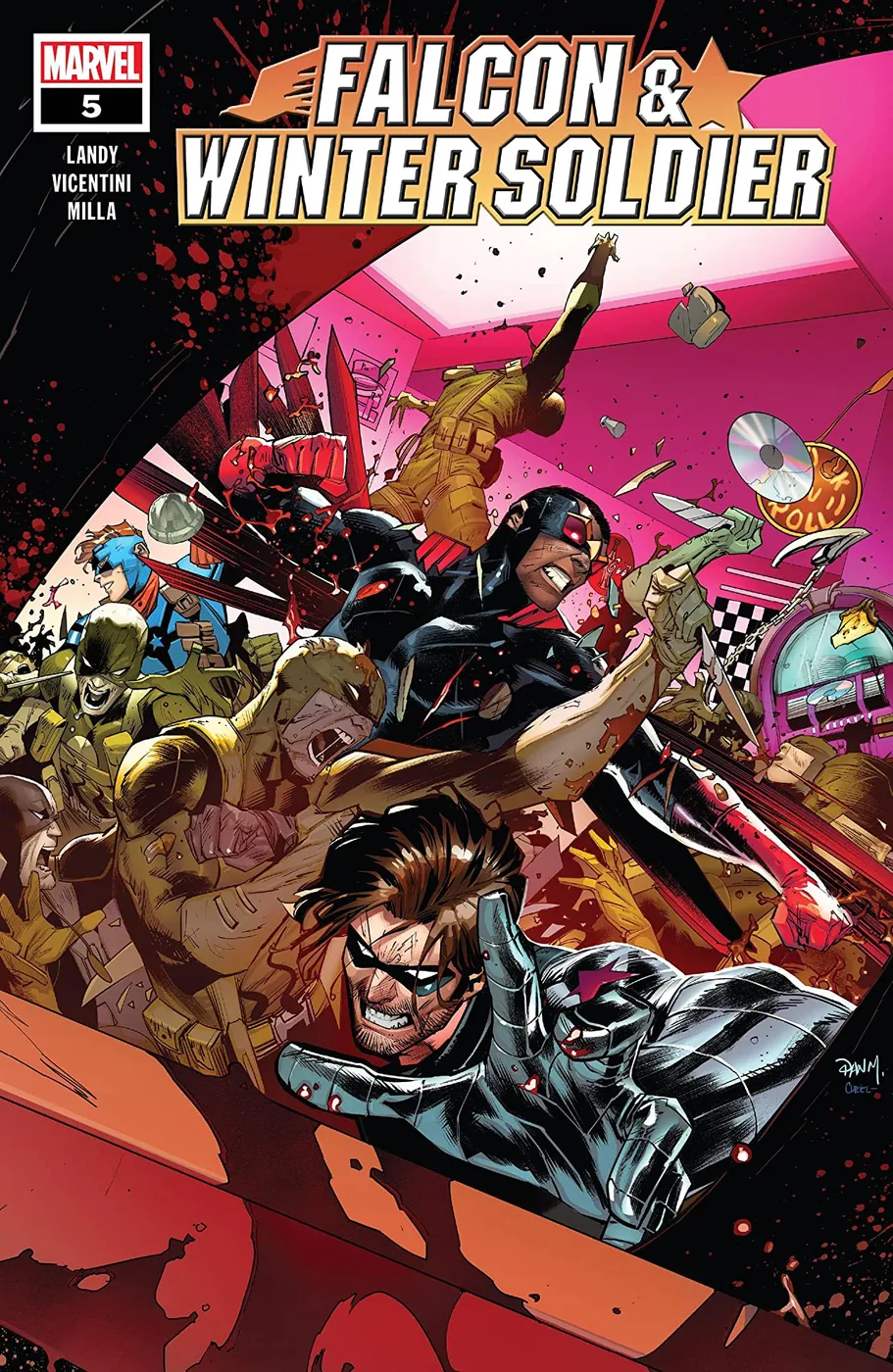 Cover of Falcon & Winter Soldier #5