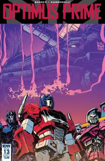 Cover of Optimus Prime #13