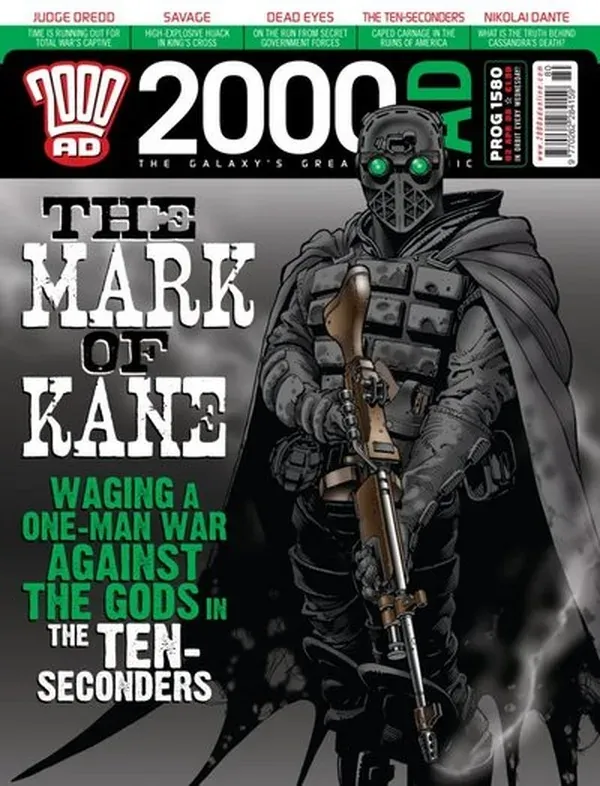 Cover of 2000 AD #1580