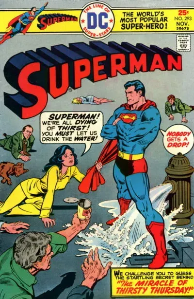 Cover of Superman #293