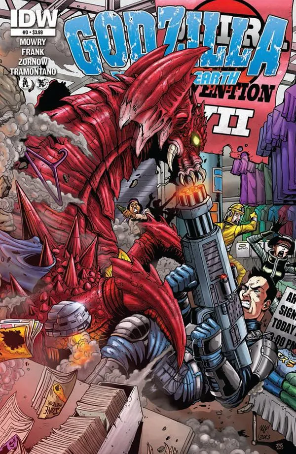 Cover of Godzilla: Rulers of Earth #3