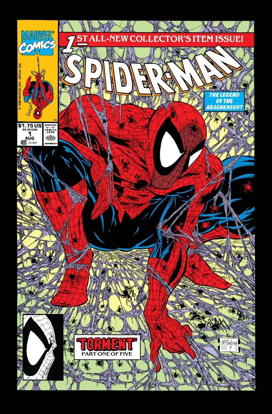 Cover of Spider-Man #1