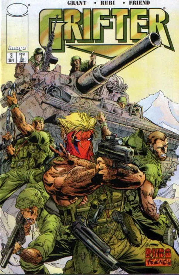 Cover of Grifter #3