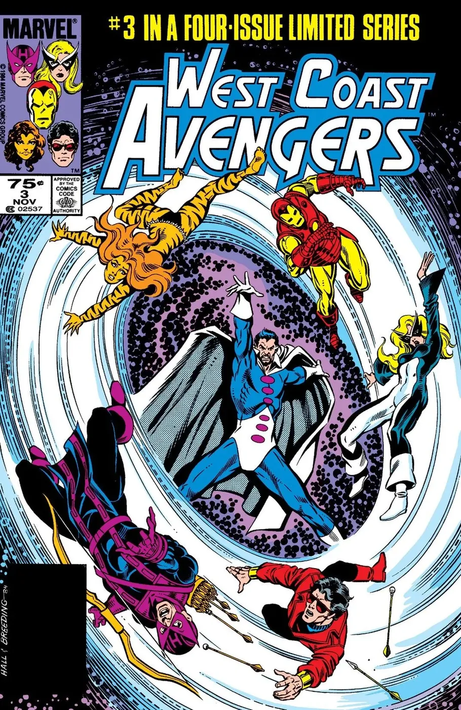 Cover of West Coast Avengers #3