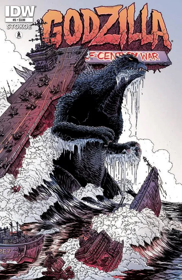 Cover of Godzilla: The Half-Century War #5