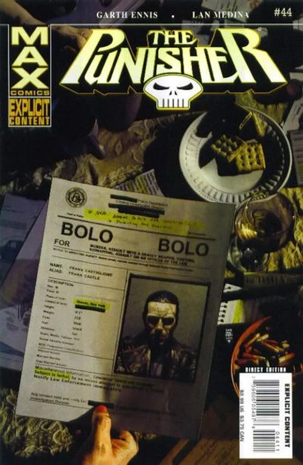 Cover of Punisher #44