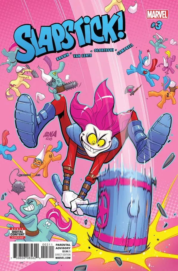 Cover of Slapstick #3