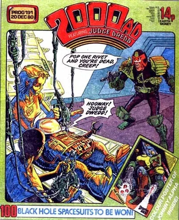 Cover of 2000 AD #191