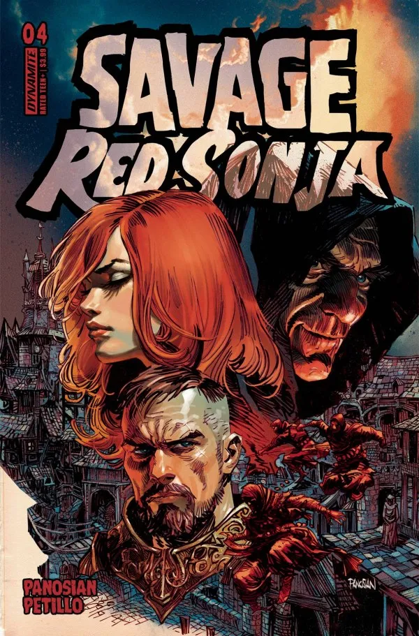 Cover of Savage Red Sonja #4
