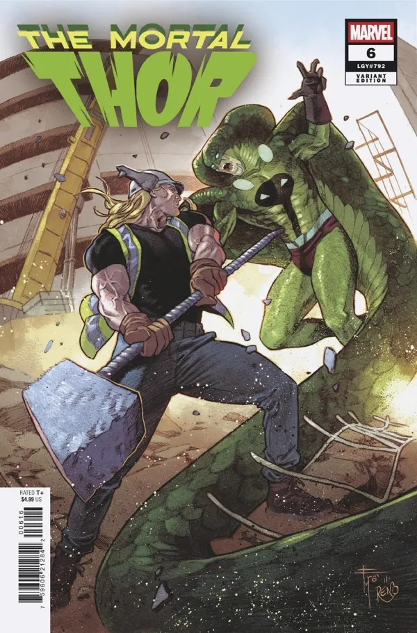 Cover of Mortal Thor #6 (792)