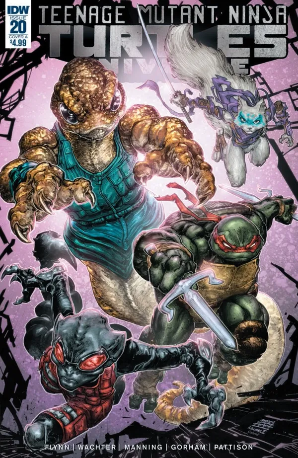 Cover of Teenage Mutant Ninja Turtles Universe #20